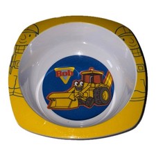 Vintage Bob der Baumeister Melamin Teller 2003 Schüssel mepal rosti klein Kinder