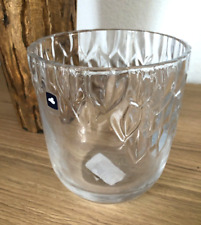 LEONARDO Windlicht "Harricane" Vase Glas Facetten Ø11,5cm/H13cm Deko Kerzen