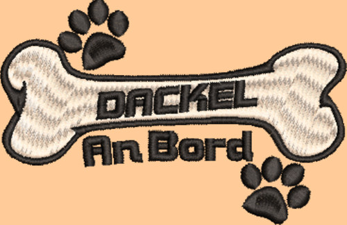 Stickdatei hundeknochen 6402 - hundeknochen,,