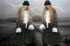 Gothic Larp Vampir Mantel