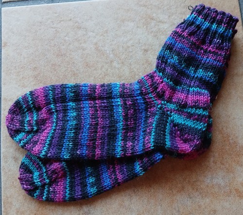 Handgestrickte socken gr - handgestrickte,