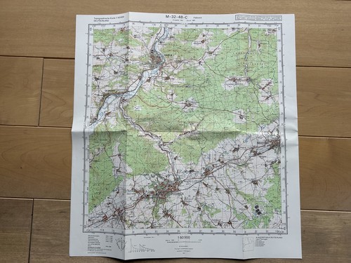 Topographische karte 50000 - topographische,