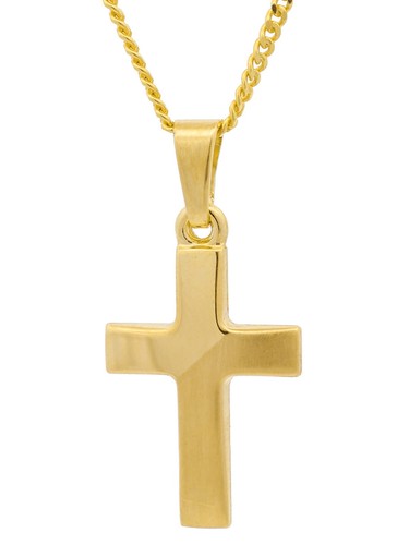 Anhänger kreuz mit massiver - kreuz,