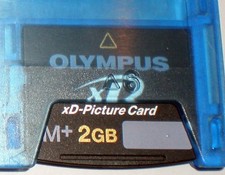 2 GB xD picture memory  card Speicherkarte - Digitalkamera / Olympus Fuji  Canon