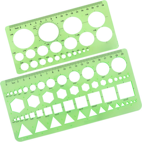 Kreisschablonen set für - kreisschablonen,