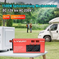 750w 1500w wechselrichter 12v - 750w,