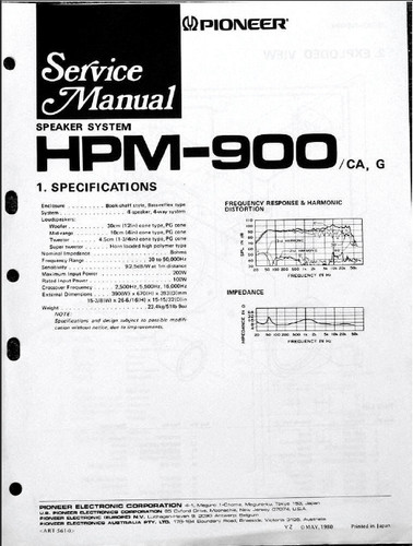 Service manual für pioneer - service,