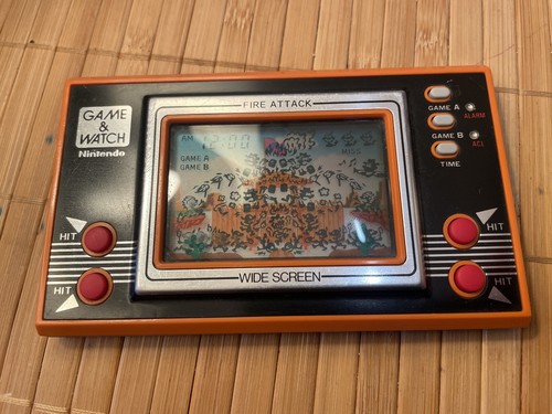 Nintendo game watch fire - nintendo,