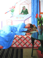 DAVID HOCKNEY LITHOGRAPHIE