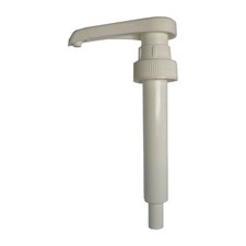 Da Vinci Flavour Sirup Pumpe,10 ml, hochwertiger Dosierer, gerader Auslass, weiß