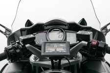 SW-Motech Navi-Halter am Lenker Schwarz passt für Yamaha FJR 1300(04-)