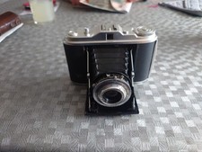 Agfa Isolette Klappkamera, Vintage, mit Ledertasche