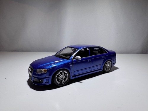 Bburago audi rs4 blau - bburago,