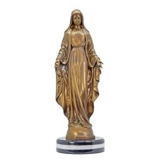 BRONZESKULPTUR  Maria Mutter Gottes  tbd9