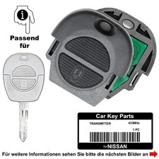 Schlüssel Fernbedienung für Nissan Primera  X-Trail Almera Tino Micra Terrano 