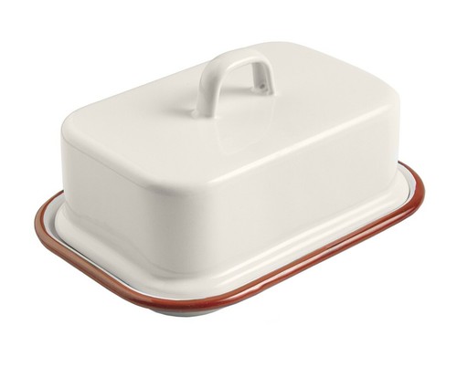 Butterdose emaille für 250 - emaille,