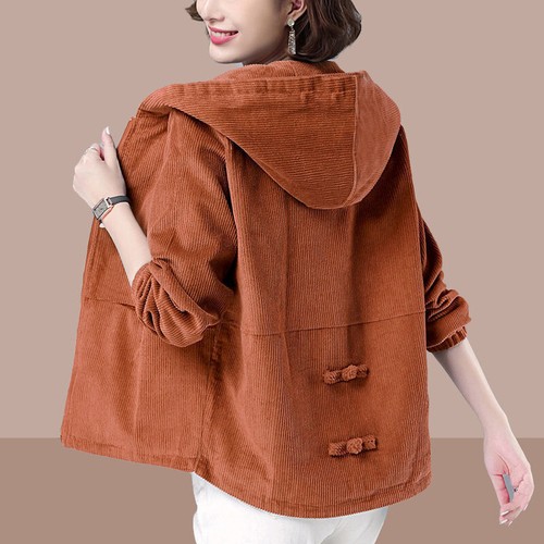 Damen kord jacke mantel - kord,