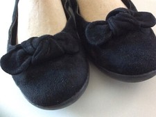 CAPRICE Ballerinas (HSE24), Gr. 4 1/2 = 37,5, schwarz, Wildleder, Weite G ´