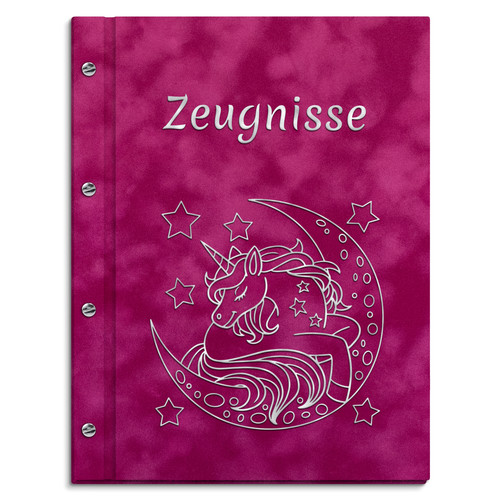 Zeugnismappe pinker - zeugnismappe, in