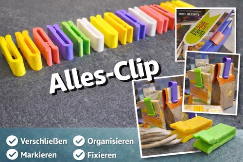 Beutelclip set 12x - beutelclip,