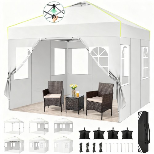 Faltpavillon 3x3 pop - 3x3, up