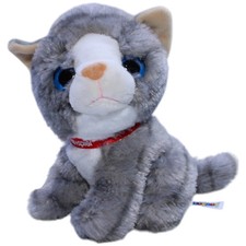 Heunec Idee+Spiel, graue Katze Kuscheltier 19cm Gebraucht Katze