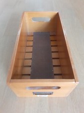 Alte Holzkiste, Karteikasten