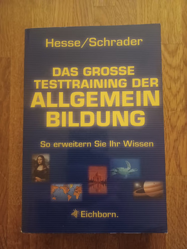 Das grosse testtraining der - das,