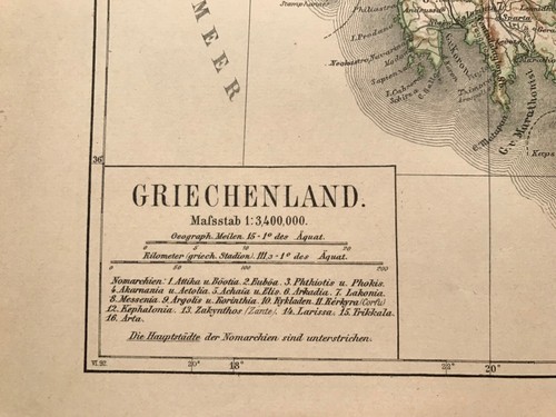 Landkarte griechenland athen - landkarte,