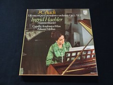 J.C. BACH- 5 LP BOX  INGRID HAEBLER HAMMERKLAVIER CAPELLA ACA WIEN EDUARD MELKUS
