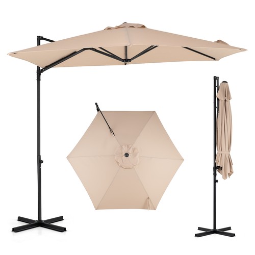 Sonnenschirm 290cm ampelschirm - sonnenschirm,