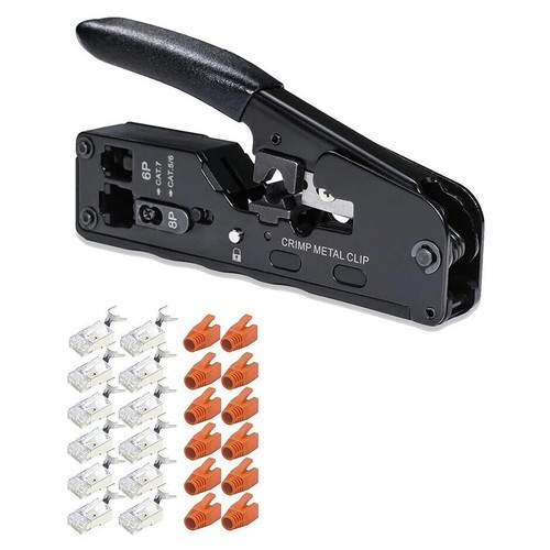 Rj45 crimpzange 12 cat7 - rj45, +