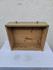 Alte  große Eichenschublade