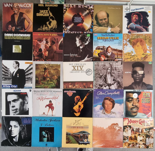 25x vinyl rock - rock/pop/weitere, lp