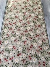 Tischläufer Heimatliebe Impressionen Edelweiß ca.150x40 Blütenteppich a.d.Alm  