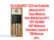 13n10 MOSFET Endstufe CB Funk AE6110 CRT SS 9900 Millenium President Lincoln II