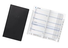 2026 Brunnen 753 Monatskalender / Ersatzeinlagen 9x15cm - Taschenkalender