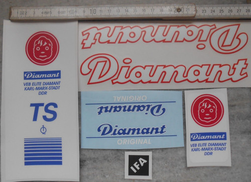 Aufklebersatz,DIAMANT,Fahrrad