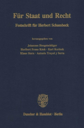 Für staat und - staat,