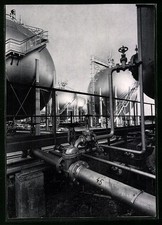 Karlsruhe, Raffinerie Karlsruhe, Ansichtskarte 