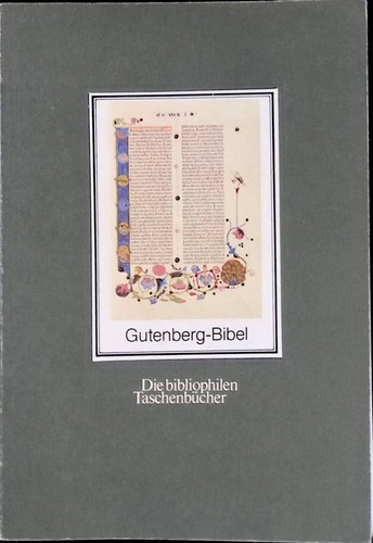 Gutenberg bibel die - gutenberg-bibel.,