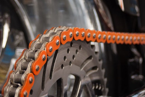 Ktm kette 520 hrt orange - kette,