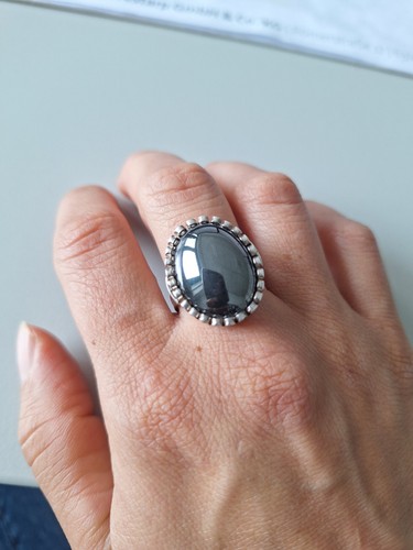Vintage silberring mit - silberring,