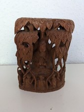 Holz Relief Buddha Asien