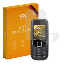 atFoliX 3x Displayfolie für Nokia 2323 Classic Schutzfolie matt&stoßfest Folie