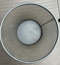 Ikea Metall Papierkorb Dokument 80087235 Mülleimer 19061 Schwarz Draht Geflecht