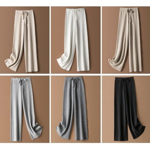 Damen solide strick weites - solide,