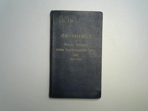 Schießvorschrift für gewehr - schießvorschrift,