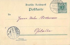 Los  vom  22.01   Beleg aus