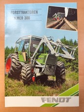 Fendt Forsttraktoren Farmer 300 Prospekt Traktor Tractor brochure 50